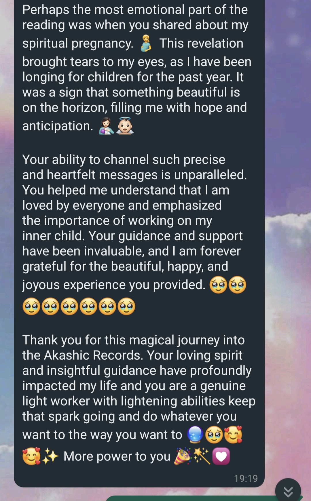 WhatsApp Testimonial