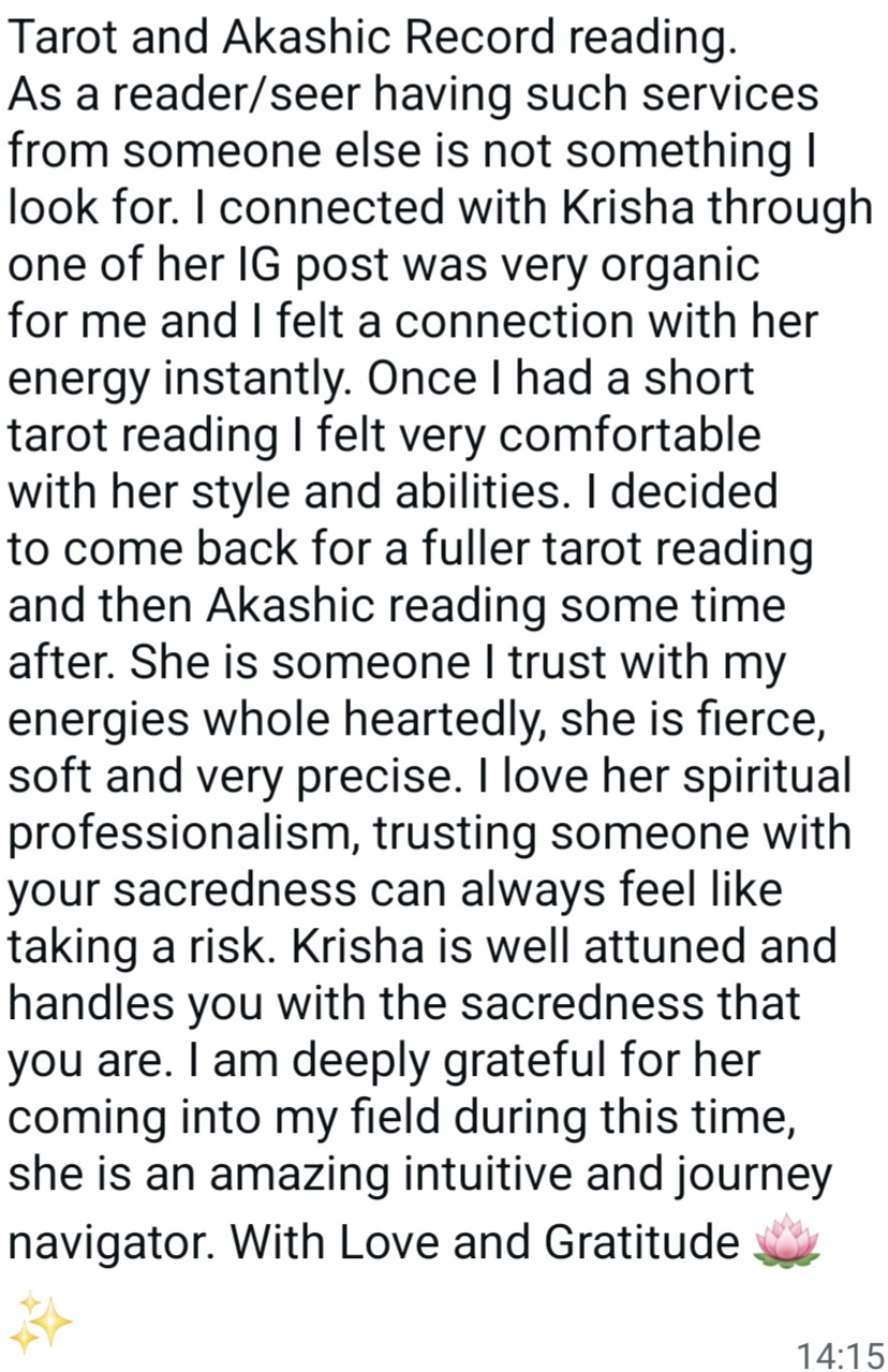 WhatsApp Testimonial