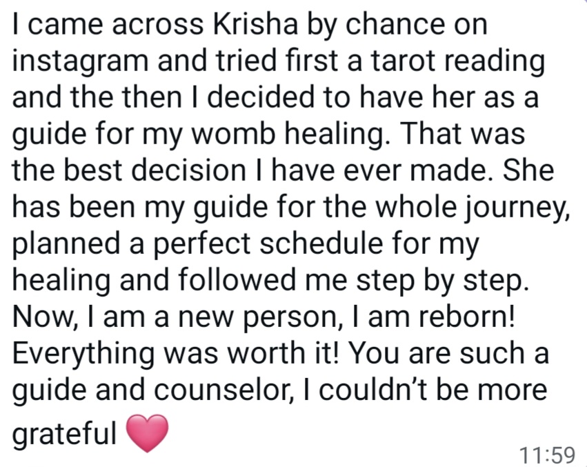 WhatsApp Testimonial